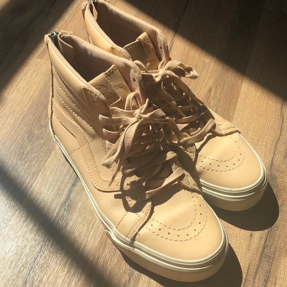 yellow van high tops